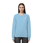 Tannenhäher mit Zirbelnuss + Emblem Stick - Organic Basic Unisex Sweatshirt