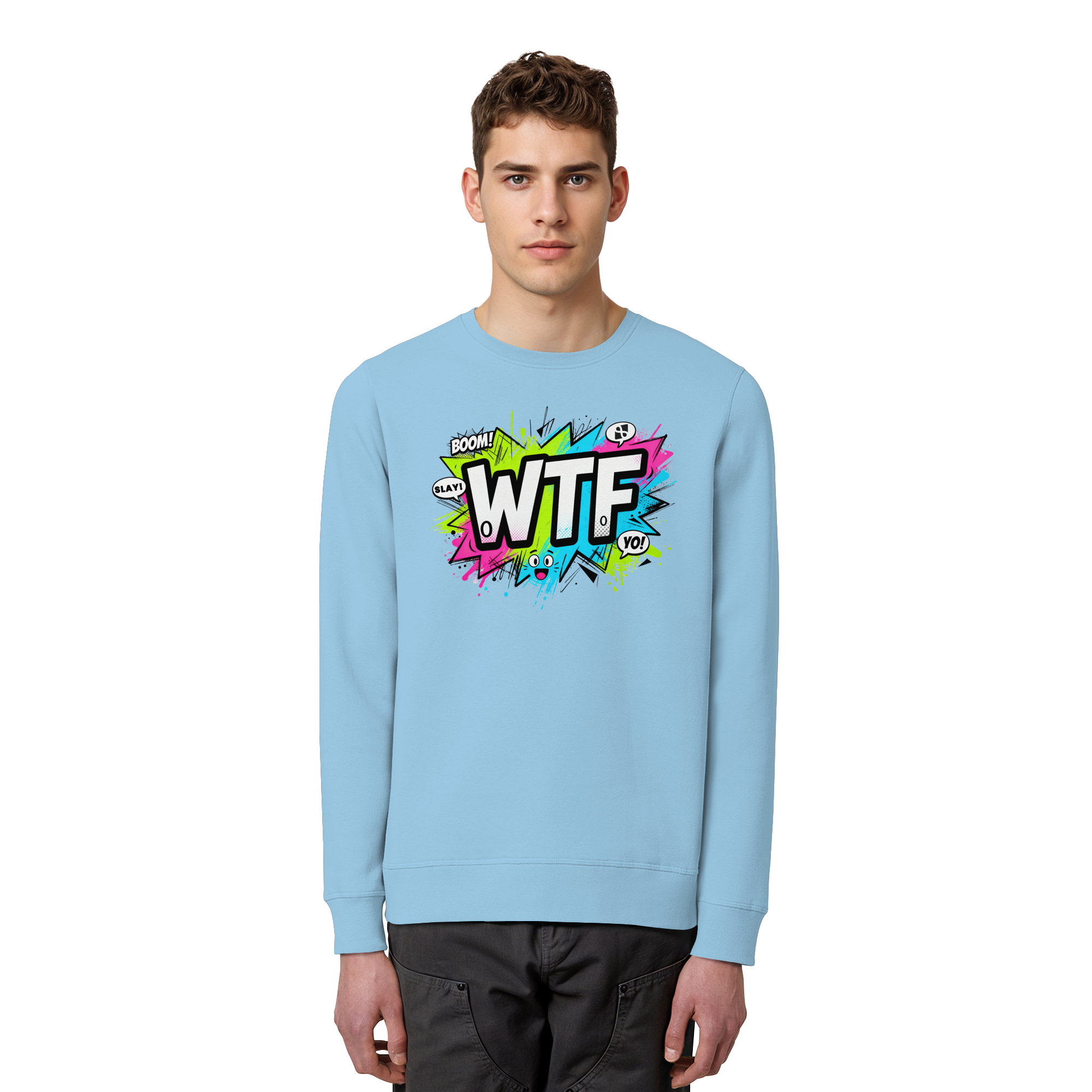 WTF - "Wear The Fair" - Organic Basic Unisex Sweatshirt