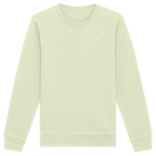 WTF - "Wear The Fair" Print mit besticktem Emblem - Organic Basic Unisex Sweatshirt