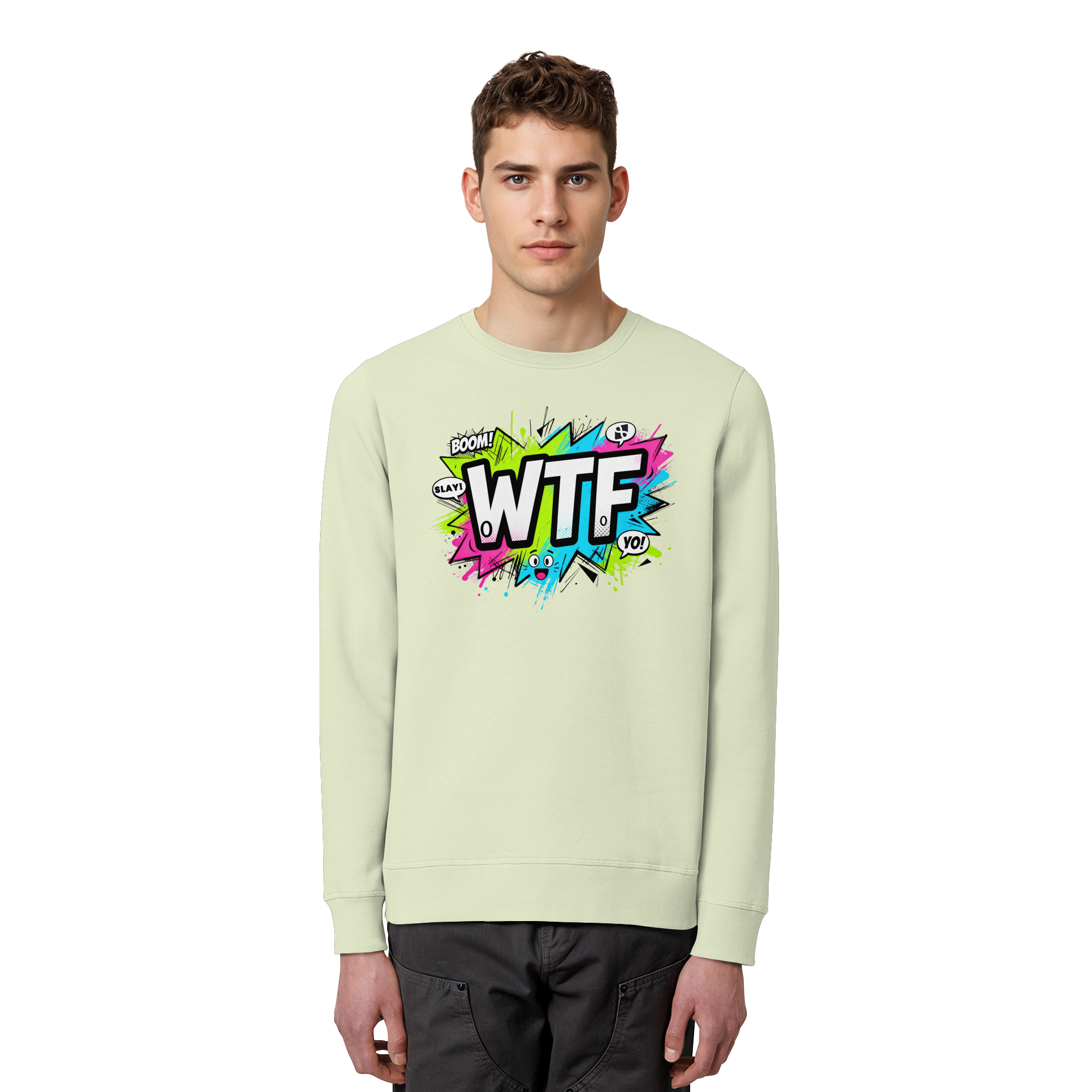 WTF - "Wear The Fair" - Organic Basic Unisex Sweatshirt