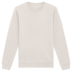 Tannenhäher mit Zirbelnuss + Emblem Stick - Organic Basic Unisex Sweatshirt