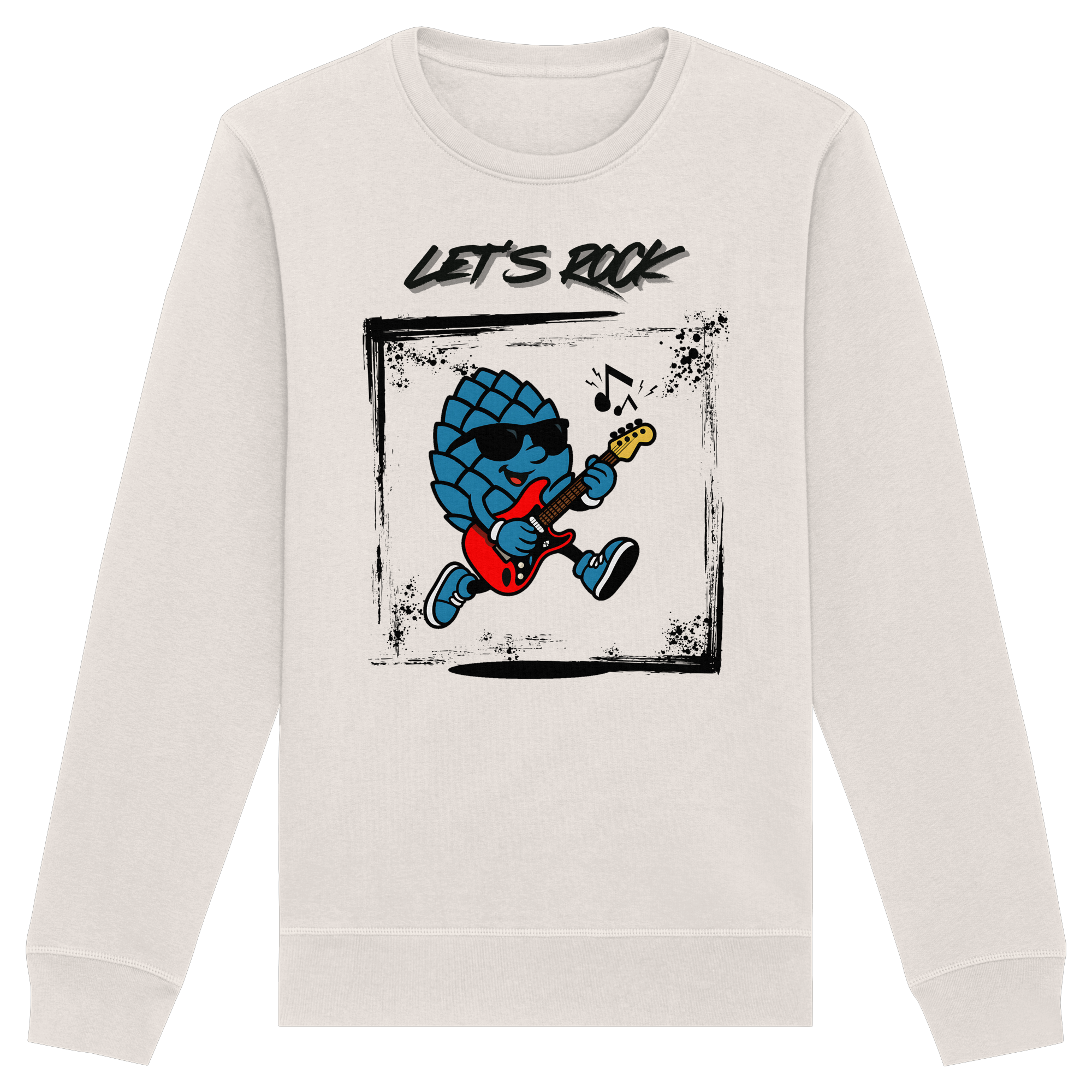 Lets Rock Zirbi - Organic Basic Unisex Sweatshirt