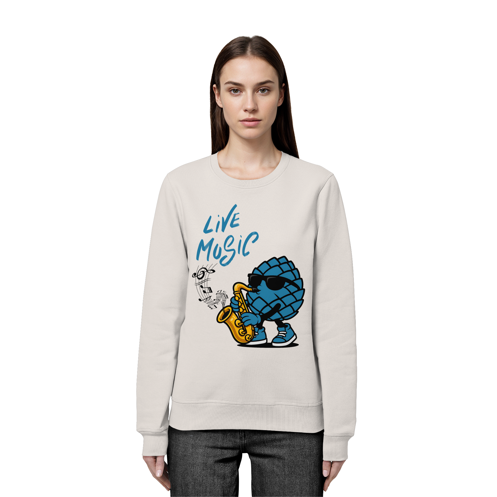 Jazz Zirbi - Organic Basic Unisex Sweatshirt