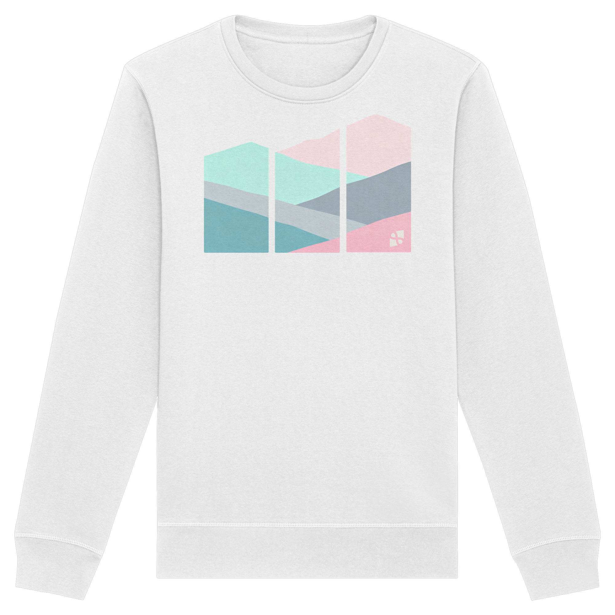 Pastell Mountain - Organic Basic Unisex Sweatshirt