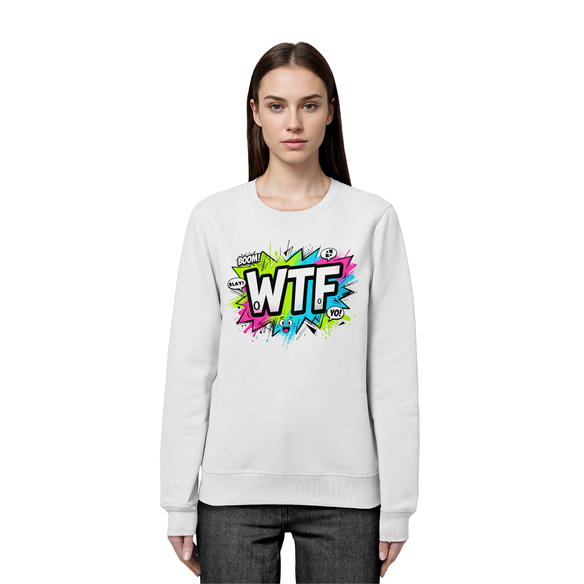 WTF - "Wear The Fair" - Organic Basic Unisex Sweatshirt
