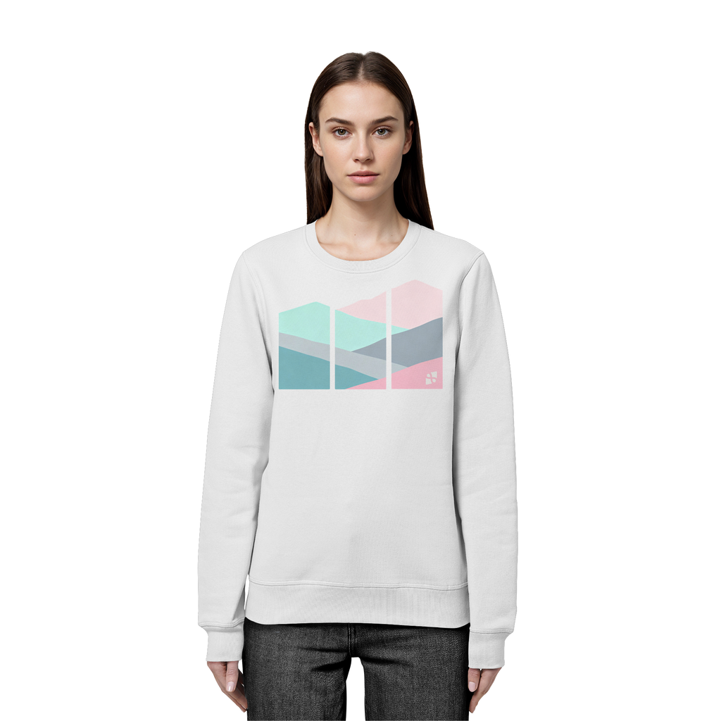 Pastell Mountain - Organic Basic Unisex Sweatshirt