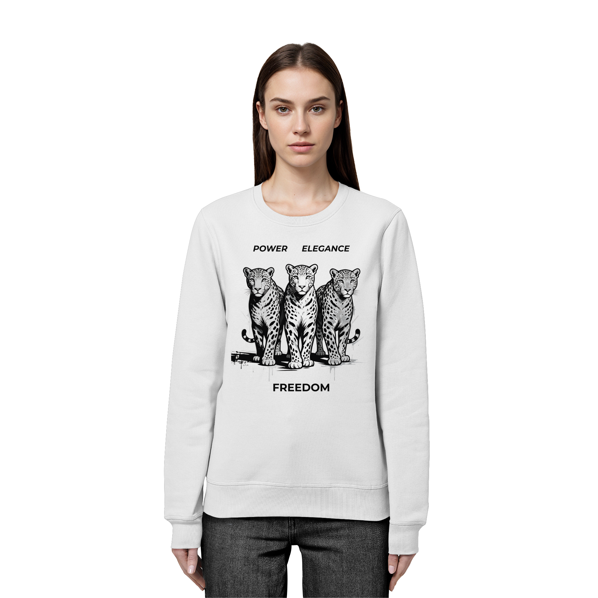 PER Leoparden - Organic Basic Unisex Sweatshirt