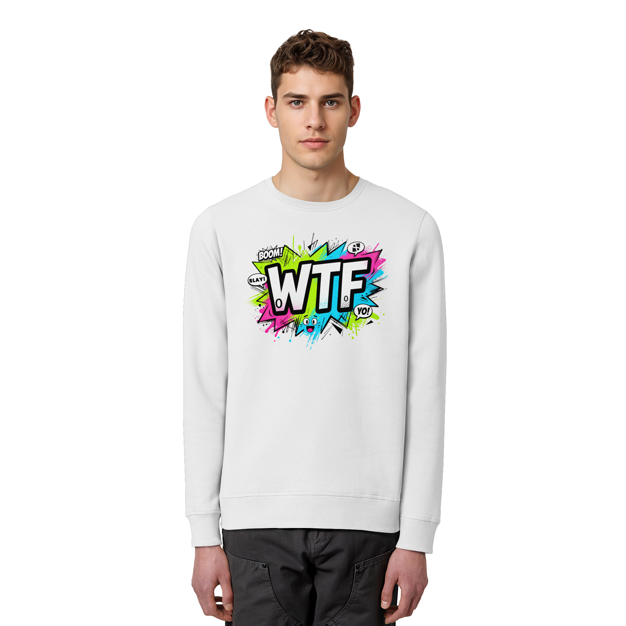 WTF - "Wear The Fair" - Organic Basic Unisex Sweatshirt