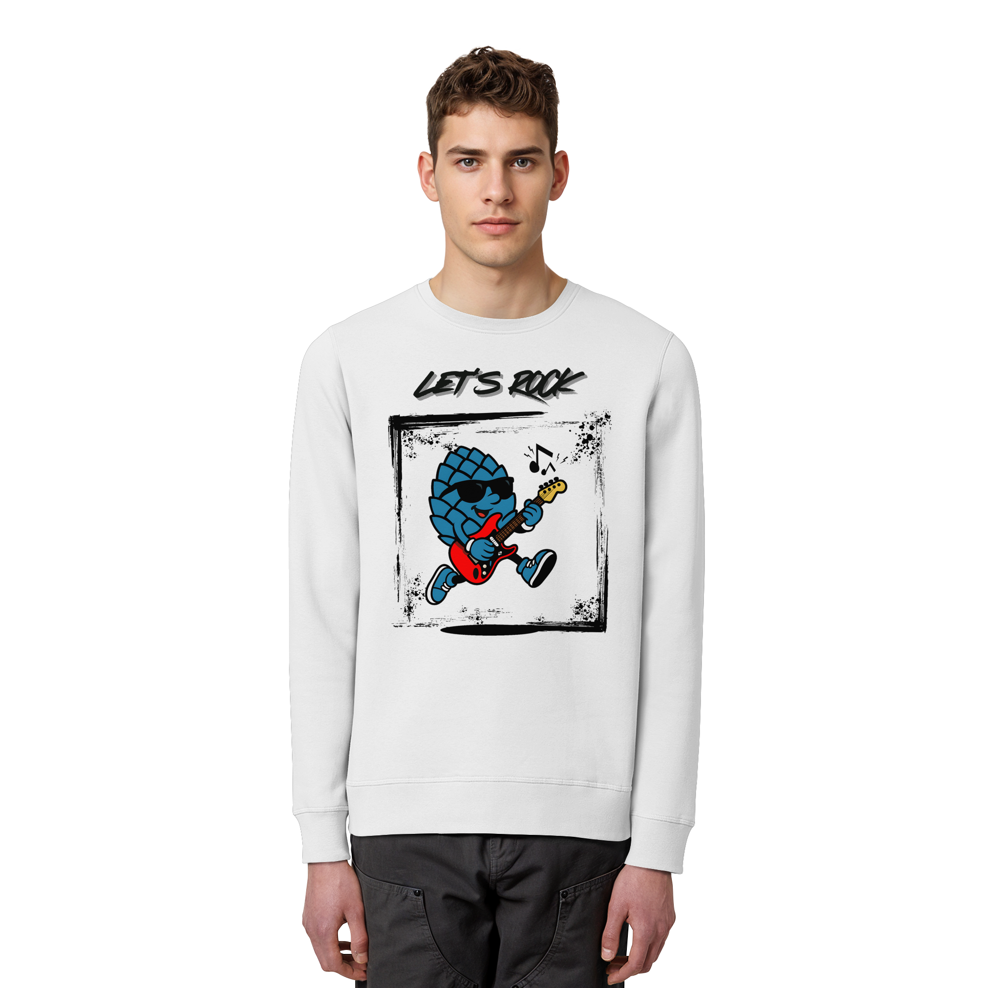 Lets Rock Zirbi - Organic Basic Unisex Sweatshirt