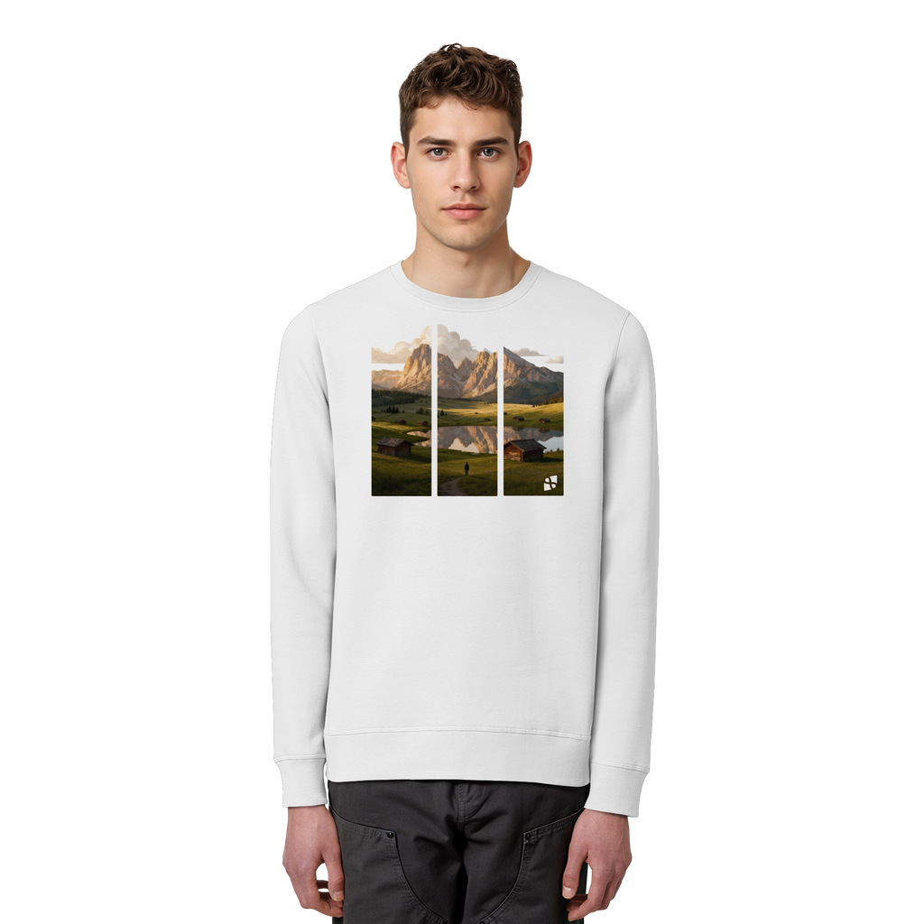 Mountainview - Organic Basic Unisex Sweatshirt