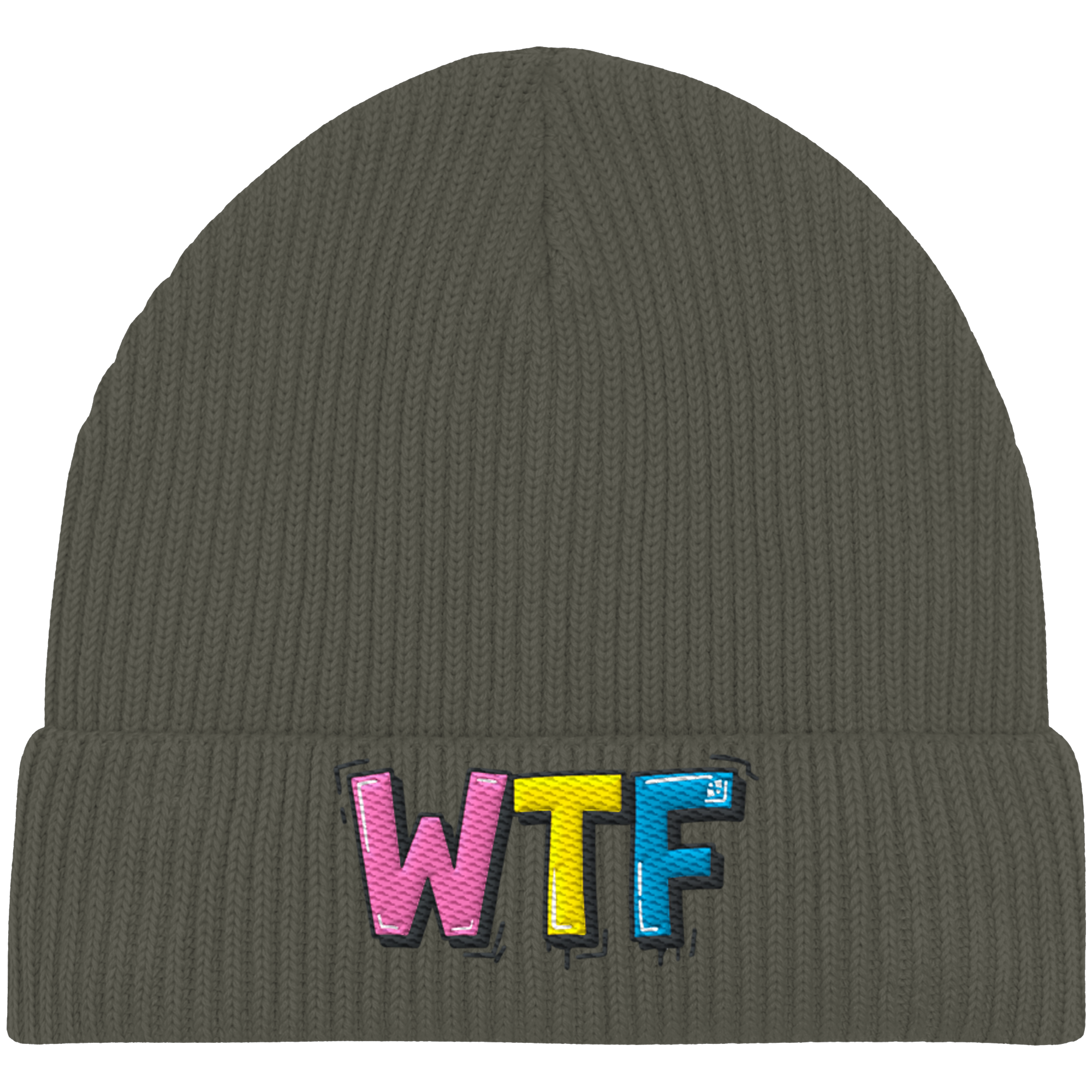 WTF Stick Fisherman Beanie