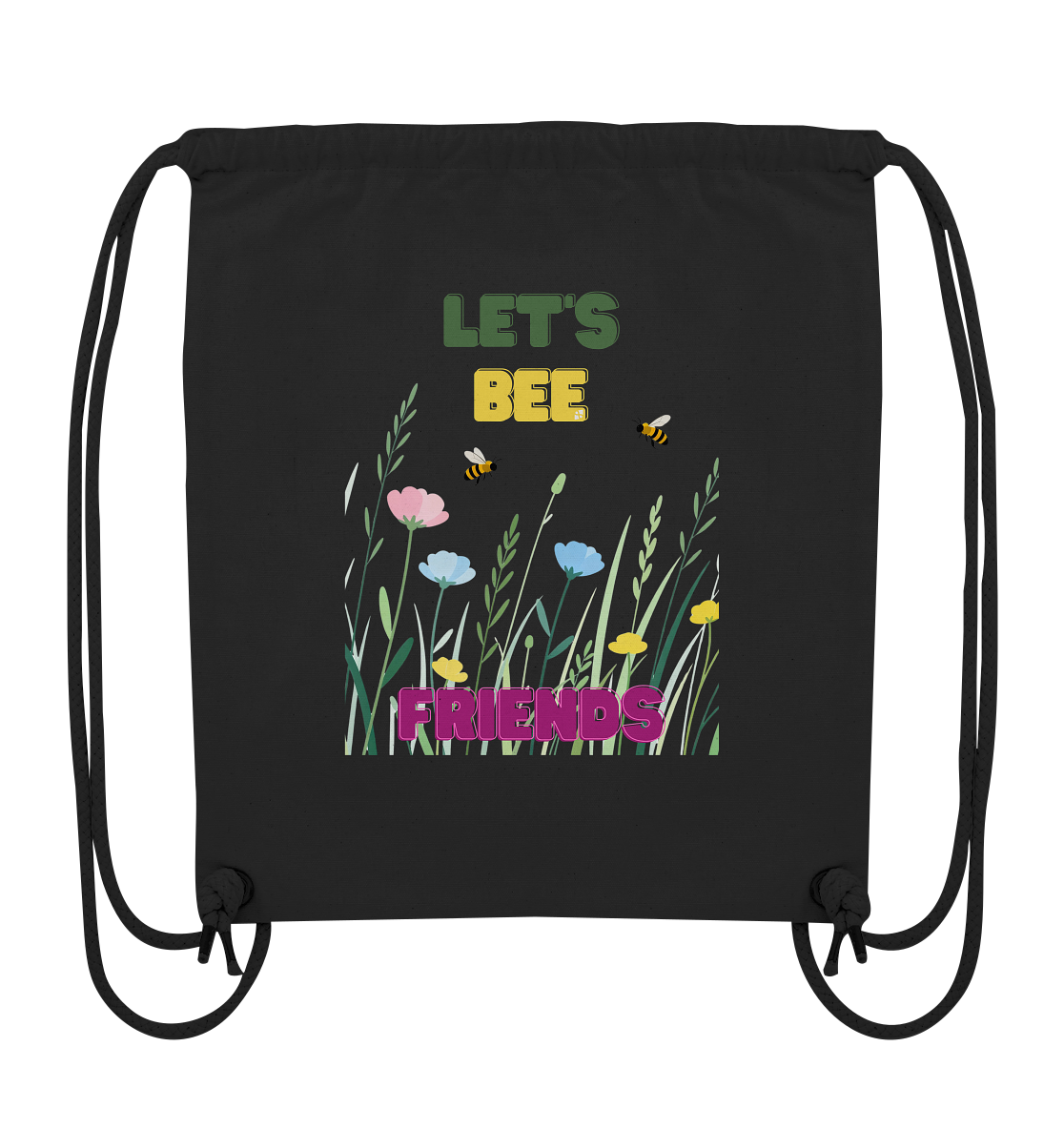Let's BEE Friends - Organic Gym-Bag