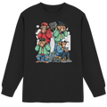 Die vier Stadtaffen - Organic Heavy Oversized Longsleeve T-Shirt
