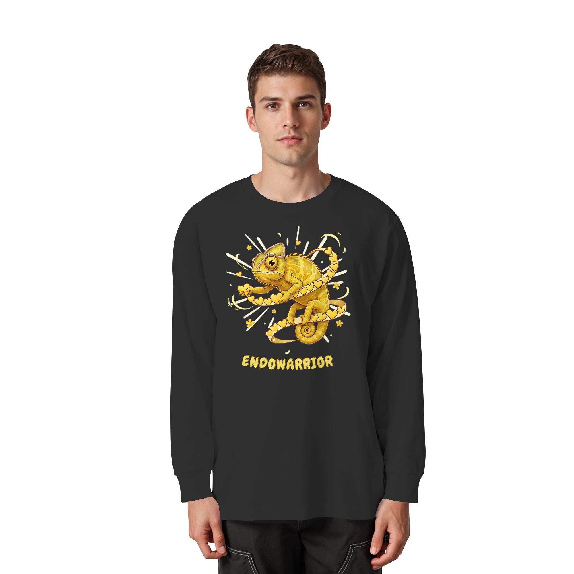 Endowarrior - Organic Heavy Oversized Longsleeve T-Shirt