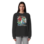 Die vier Stadtaffen - Organic Heavy Oversized Longsleeve T-Shirt