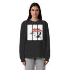 Kirschblüten Vibes - Organic Heavy Oversized Longsleeve T-Shirt