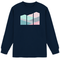 Pastell Mountain - Organic Heavy Oversized Longsleeve T-Shirt