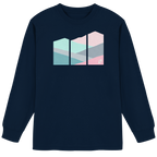 Pastell Mountain - Organic Heavy Oversized Longsleeve T-Shirt