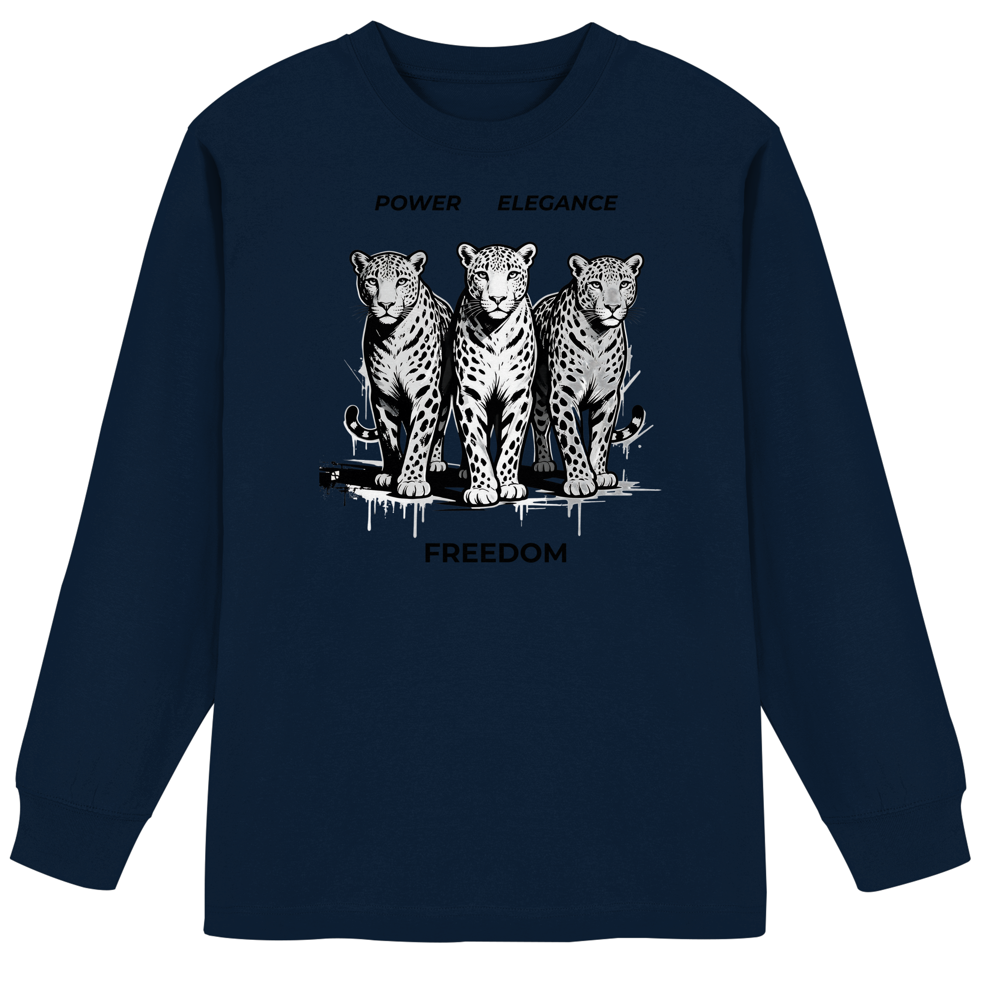 PER Leoparden - Organic Heavy Oversized Longsleeve T-Shirt