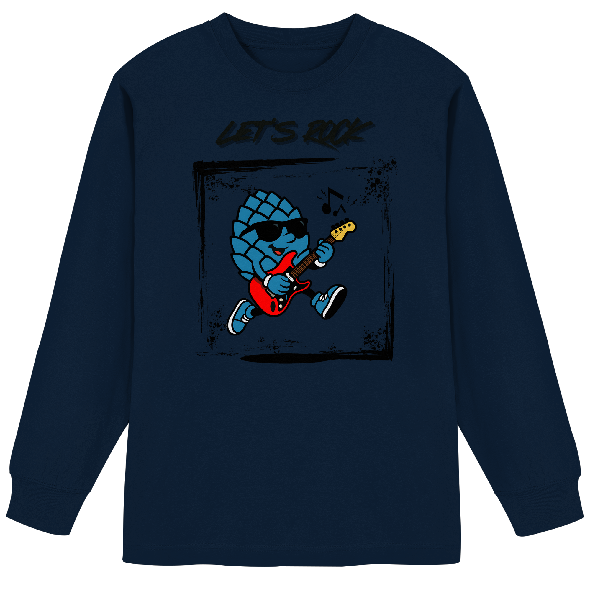 Lets Rock Zirbi - Organic Heavy Oversized Longsleeve T-Shirt