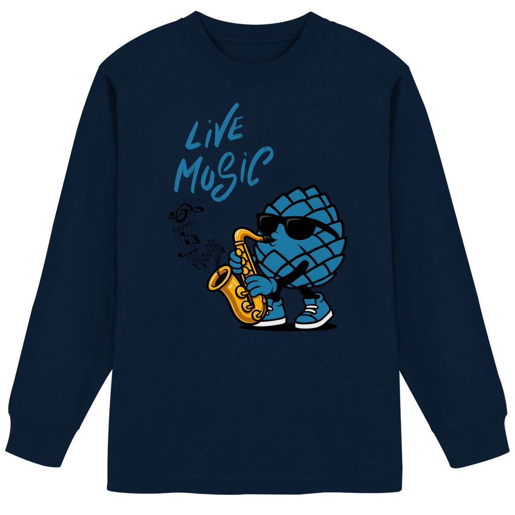 Jazz Zirbi - Organic Heavy Oversized Longsleeve T-Shirt