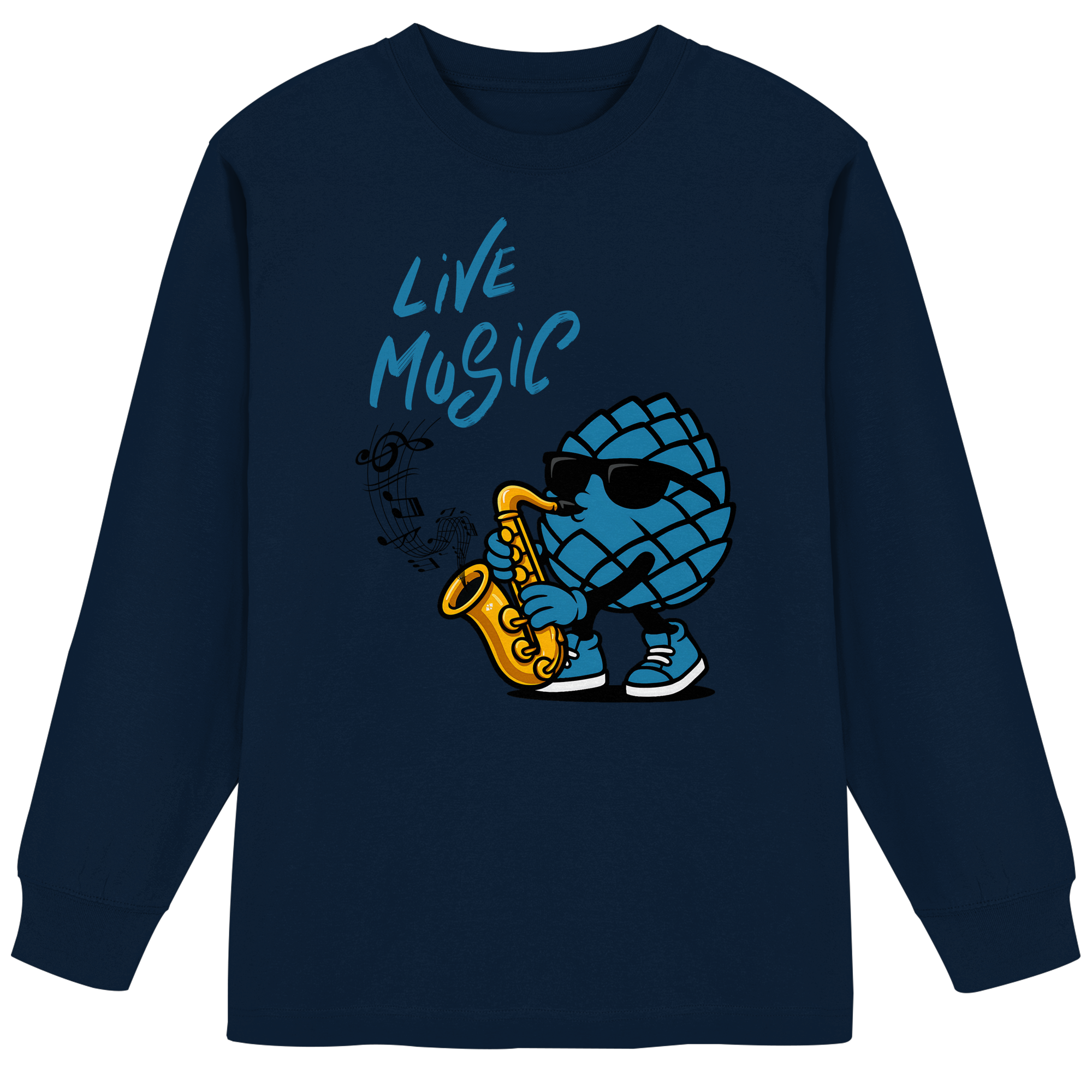 Jazz Zirbi - Organic Heavy Oversized Longsleeve T-Shirt