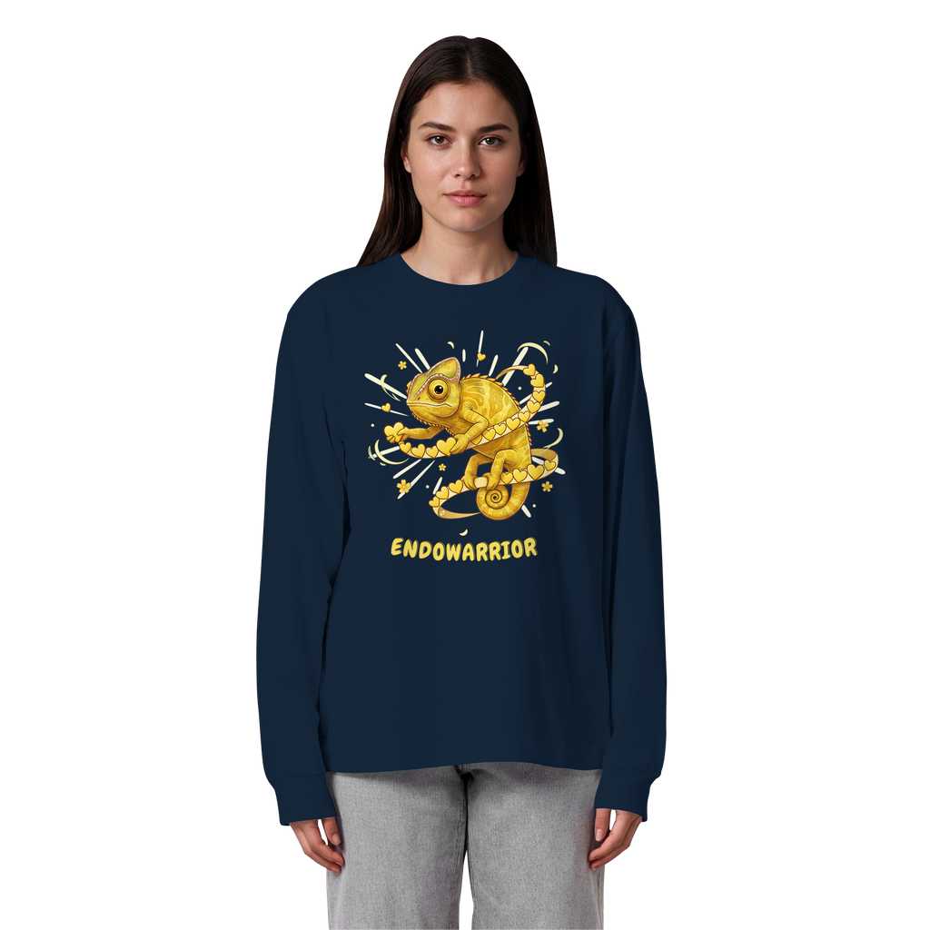 Endowarrior - Organic Heavy Oversized Longsleeve T-Shirt