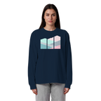 Pastell Mountain - Organic Heavy Oversized Longsleeve T-Shirt