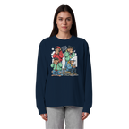 Die vier Stadtaffen - Organic Heavy Oversized Longsleeve T-Shirt