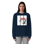 Kirschblüten Vibes - Organic Heavy Oversized Longsleeve T-Shirt