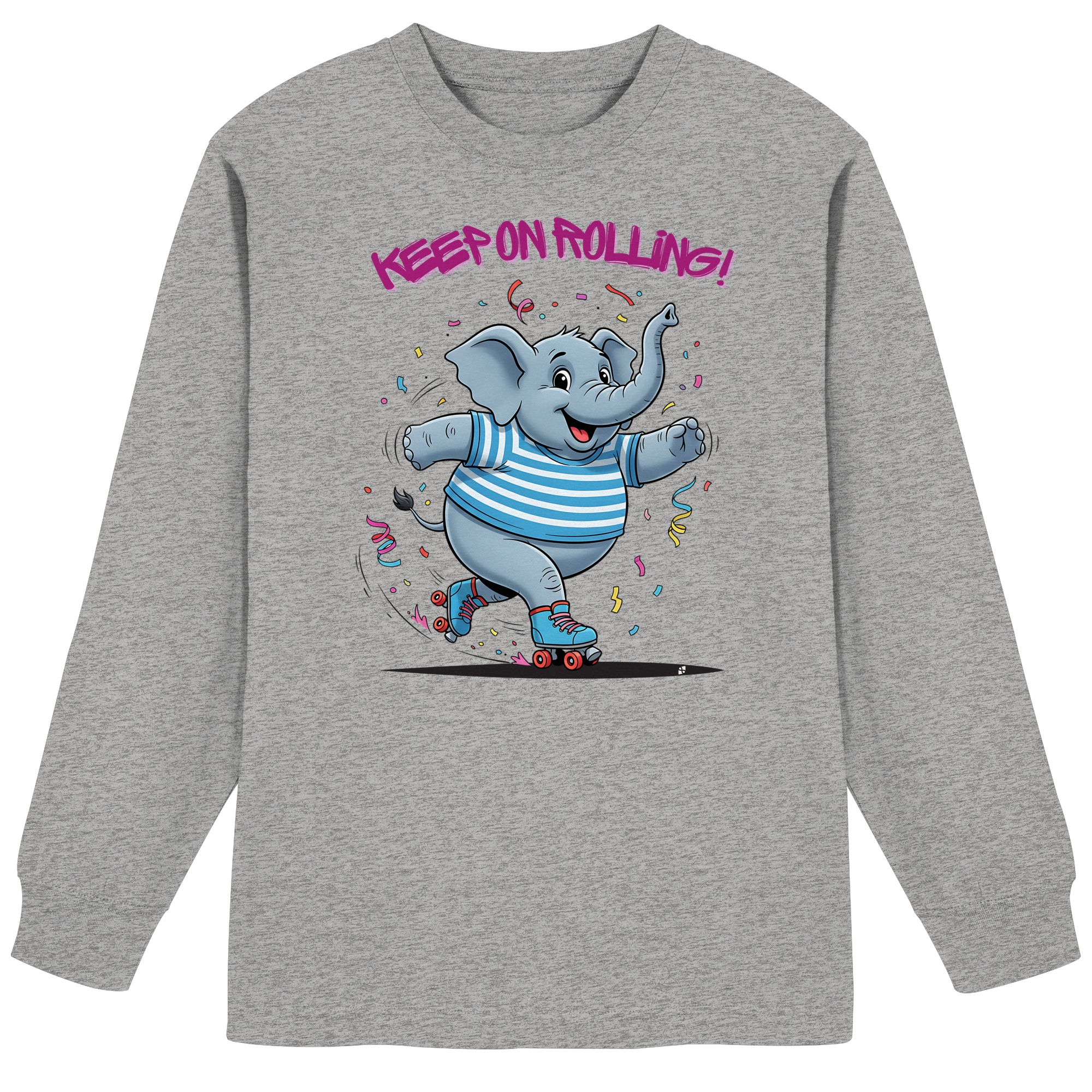 RollerFant - Organic Heavy Oversized Longsleeve T-Shirt