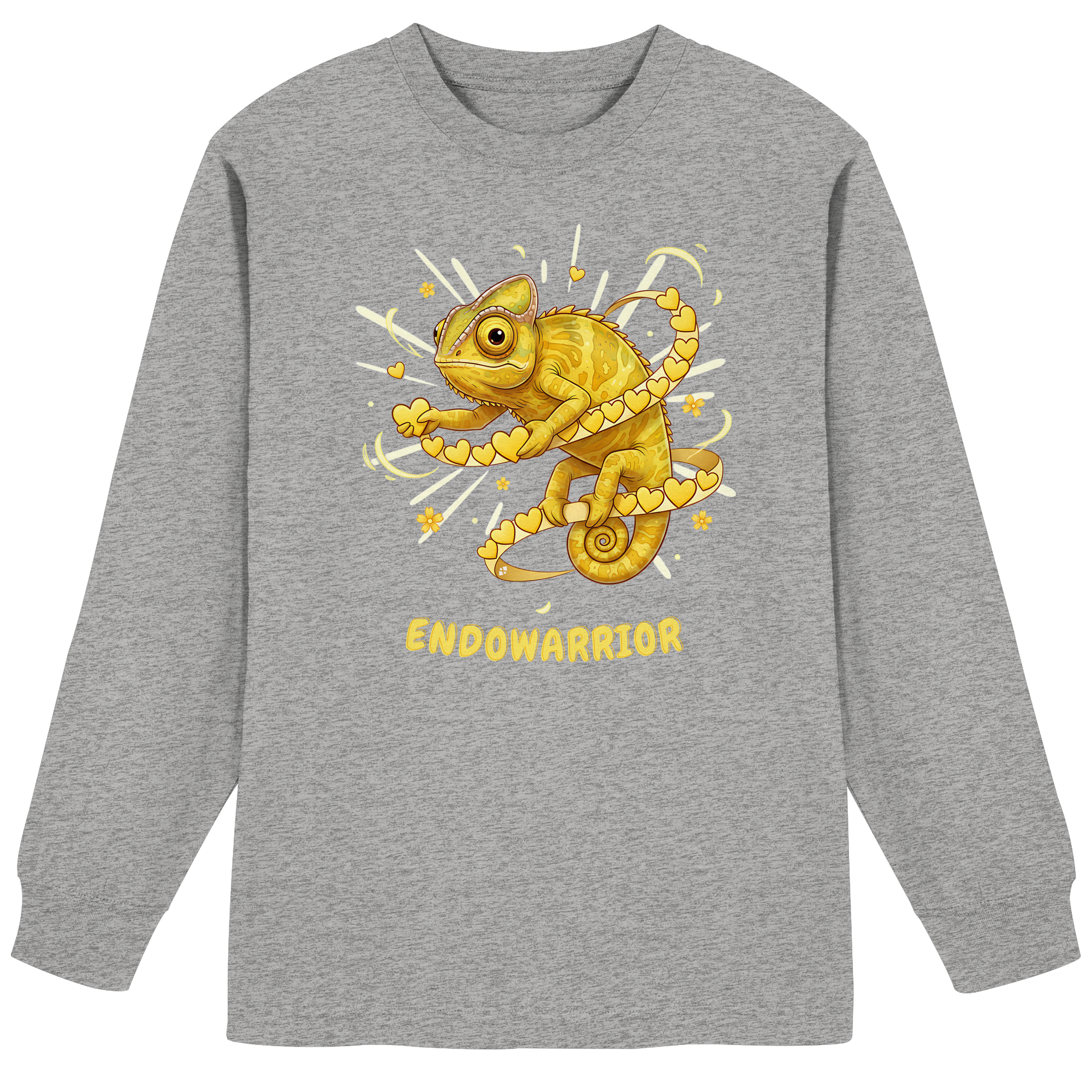 Endowarrior - Organic Heavy Oversized Longsleeve T-Shirt