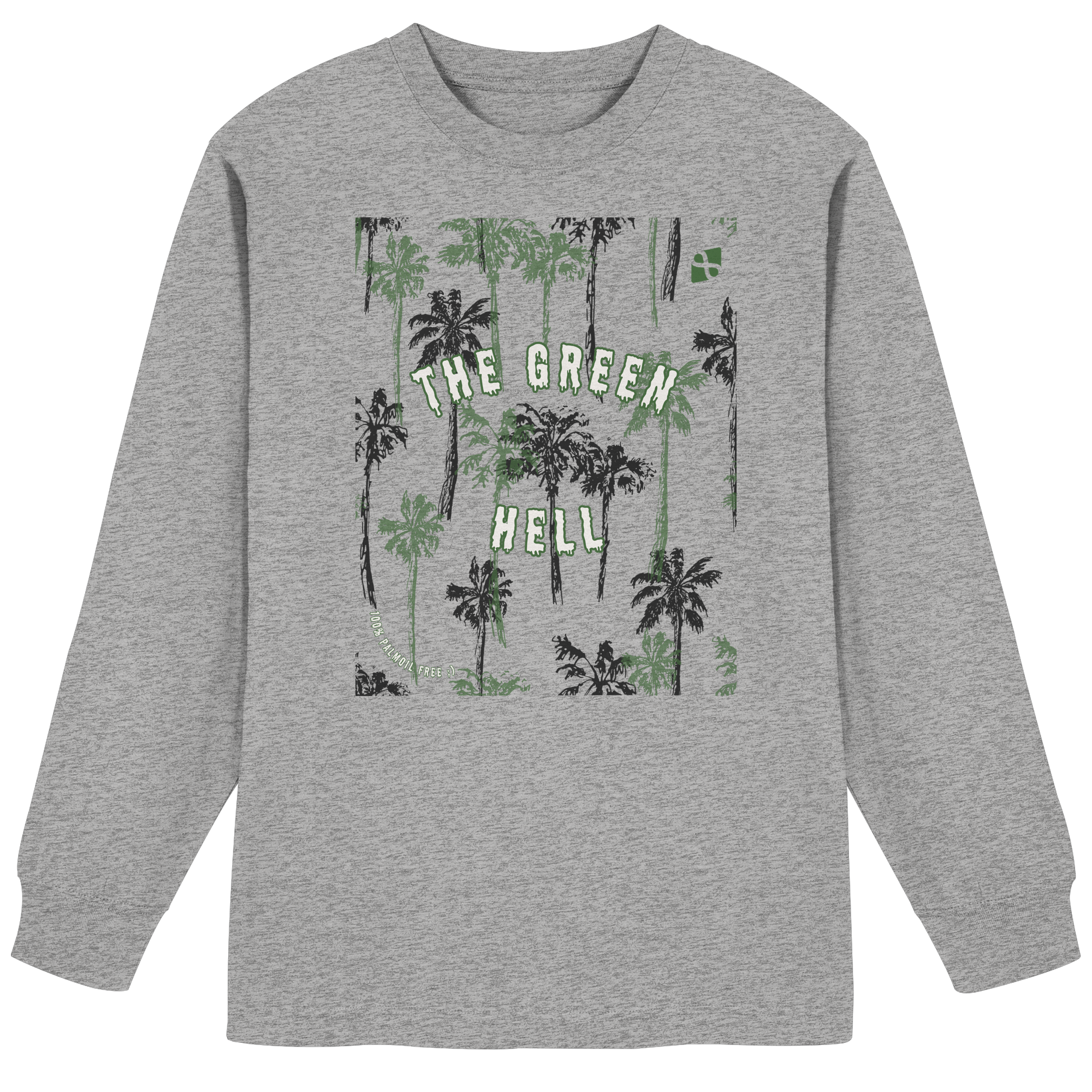 The Green Hell - Organic Heavy Oversized Longsleeve T-Shirt