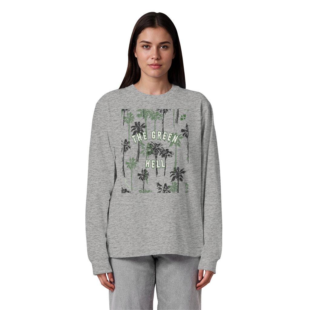 The Green Hell - Organic Heavy Oversized Longsleeve T-Shirt