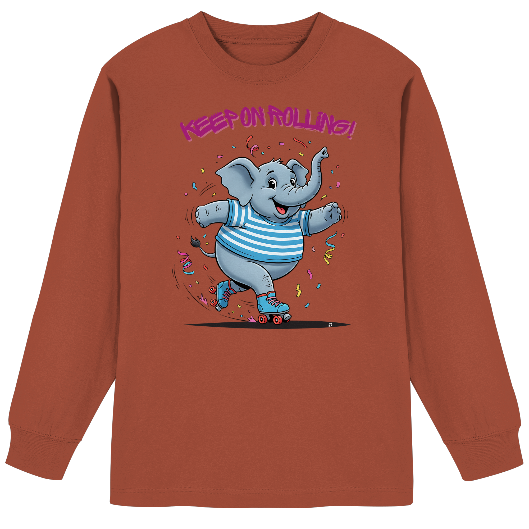 RollerFant - Organic Heavy Oversized Longsleeve T-Shirt