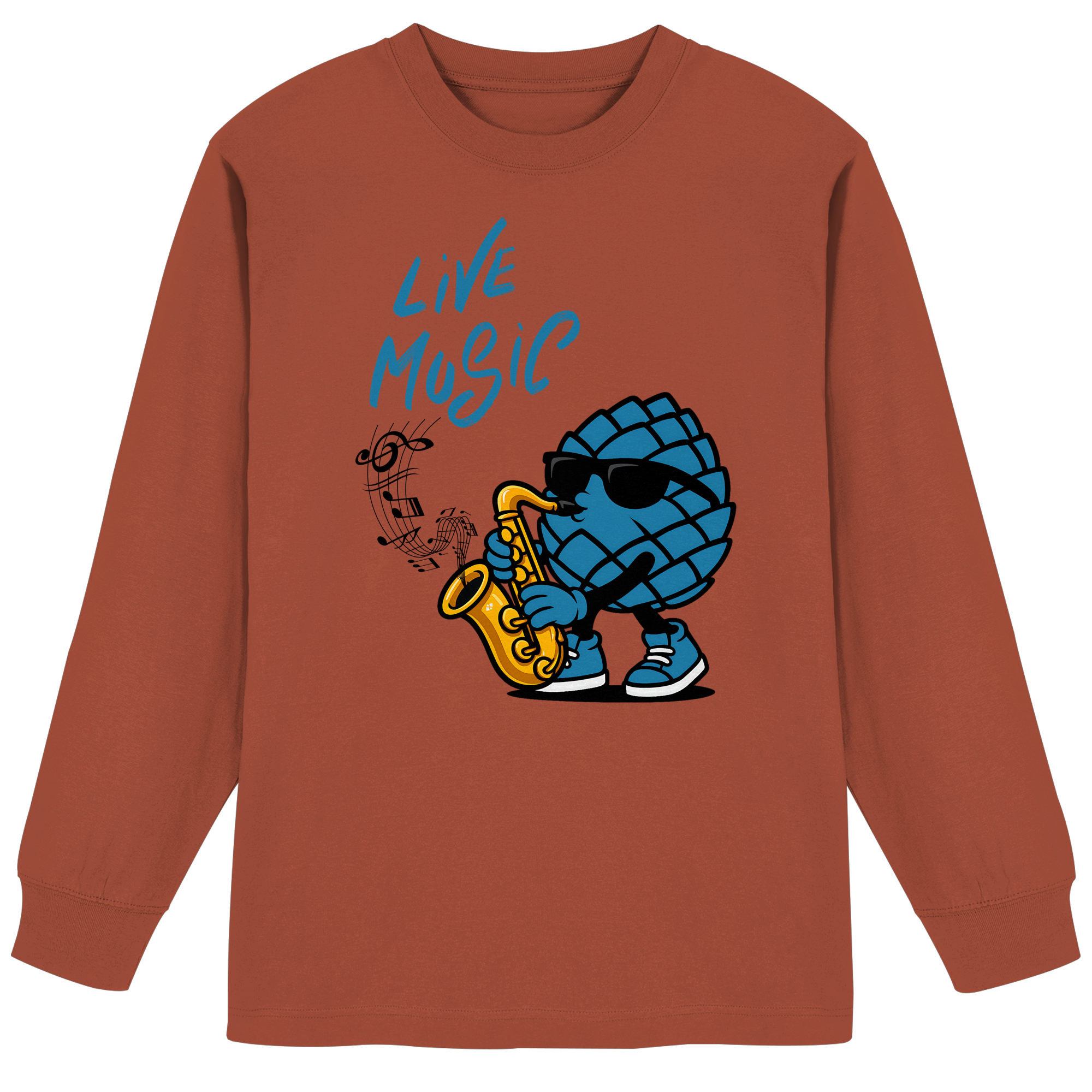 Jazz Zirbi - Organic Heavy Oversized Longsleeve T-Shirt