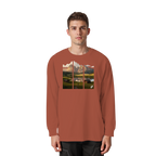 Mountainview - Organic Heavy Oversized Longsleeve T-Shirt