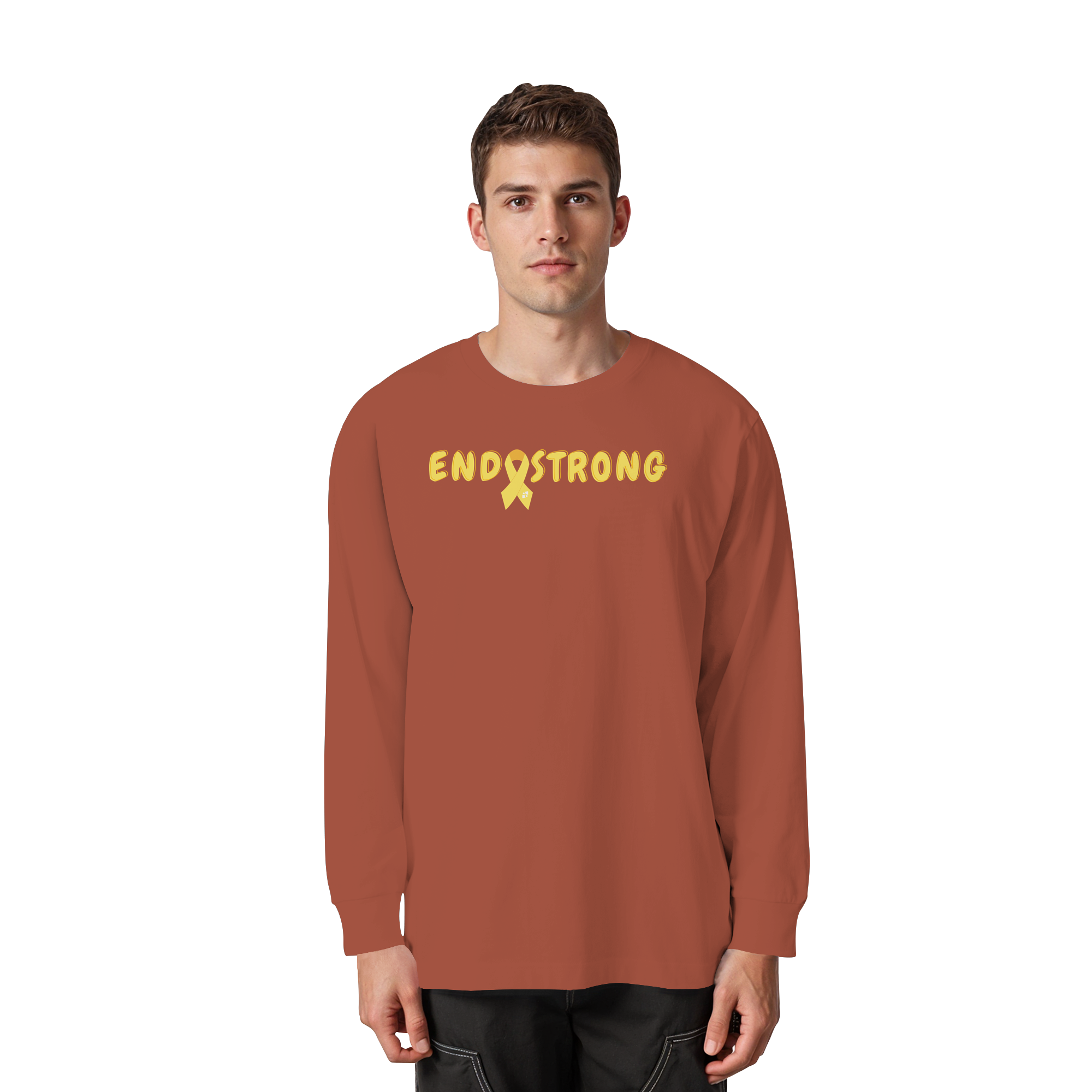 Endostrong - Organic Heavy Oversized Longsleeve T-Shirt