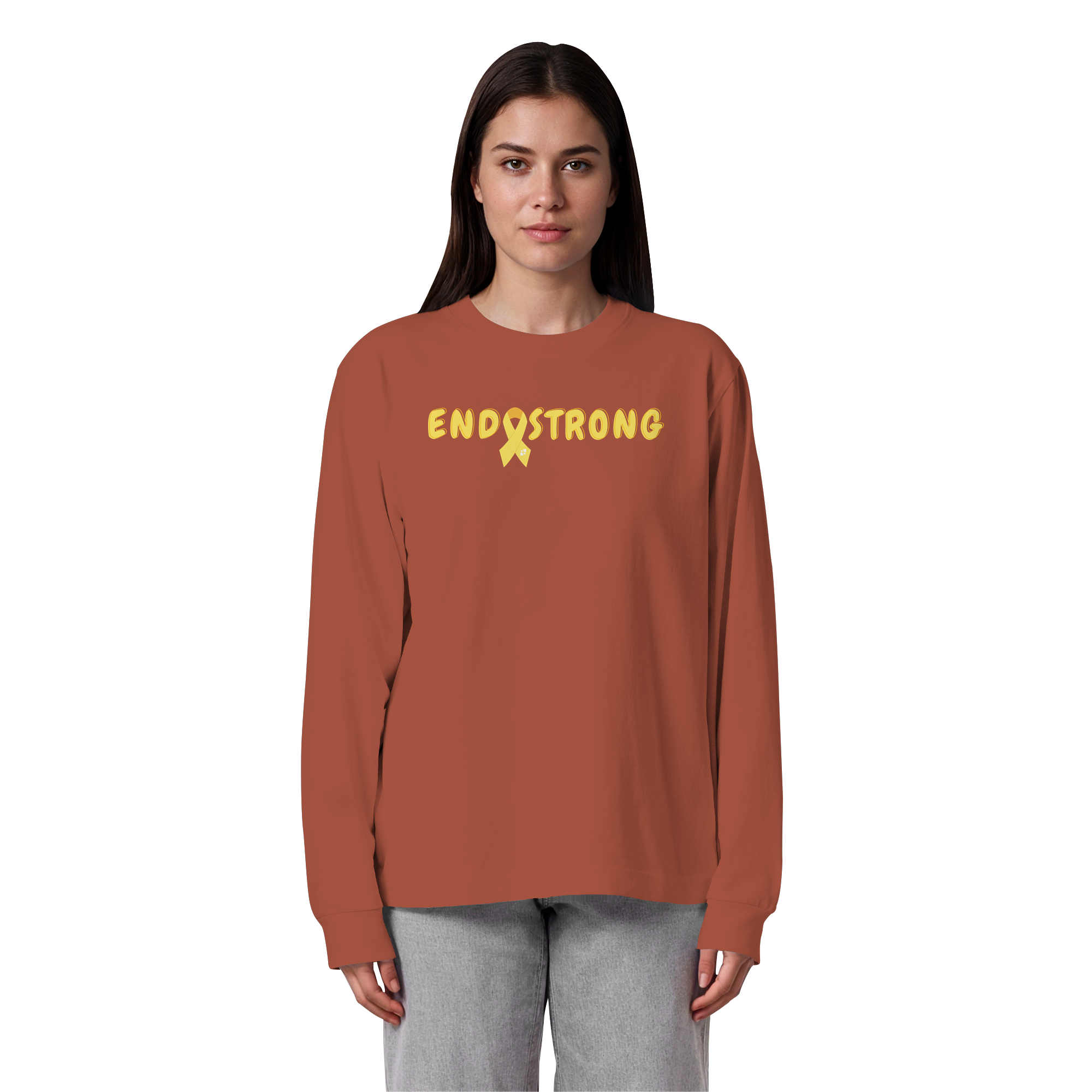 Endostrong - Organic Heavy Oversized Longsleeve T-Shirt