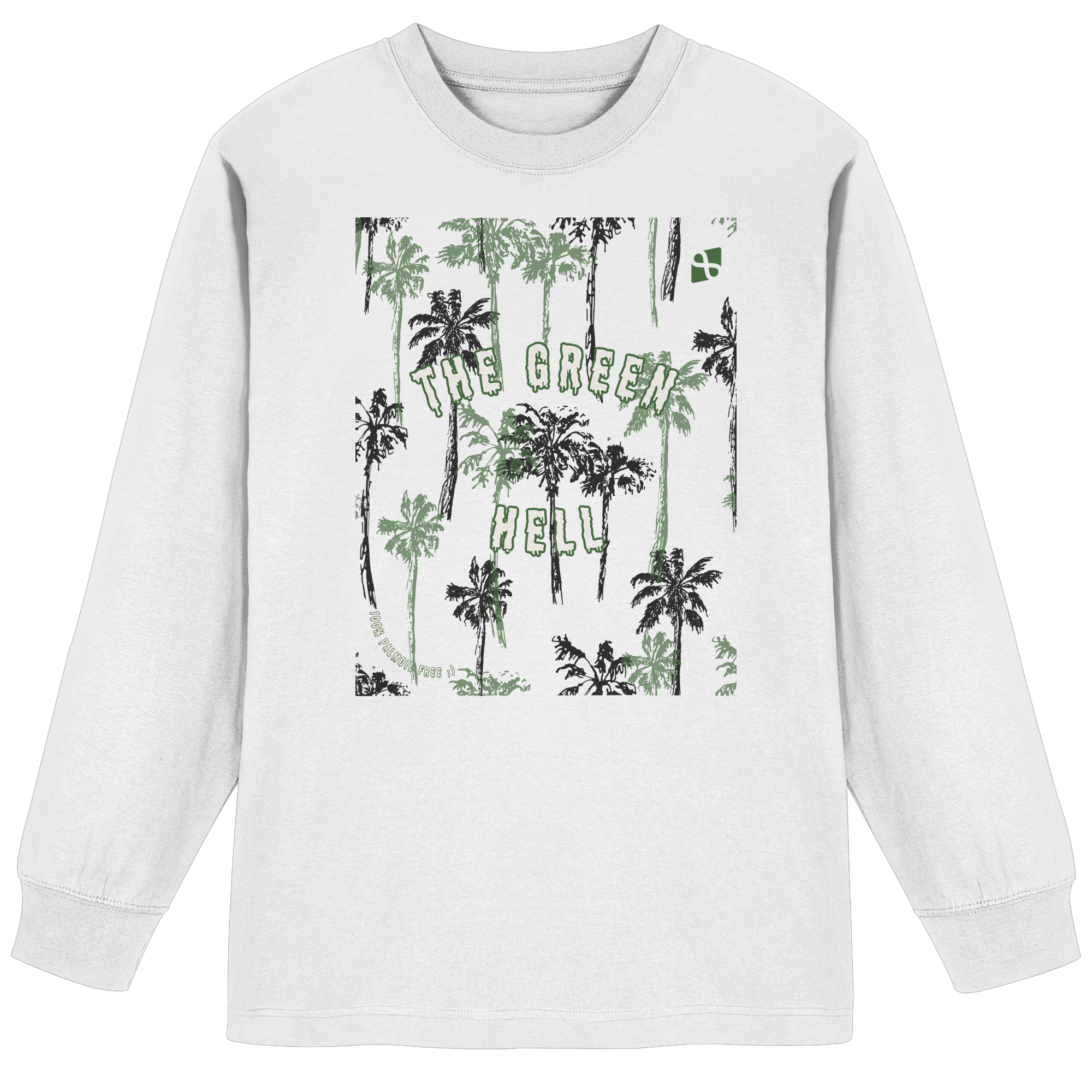 The Green Hell - Organic Heavy Oversized Longsleeve T-Shirt
