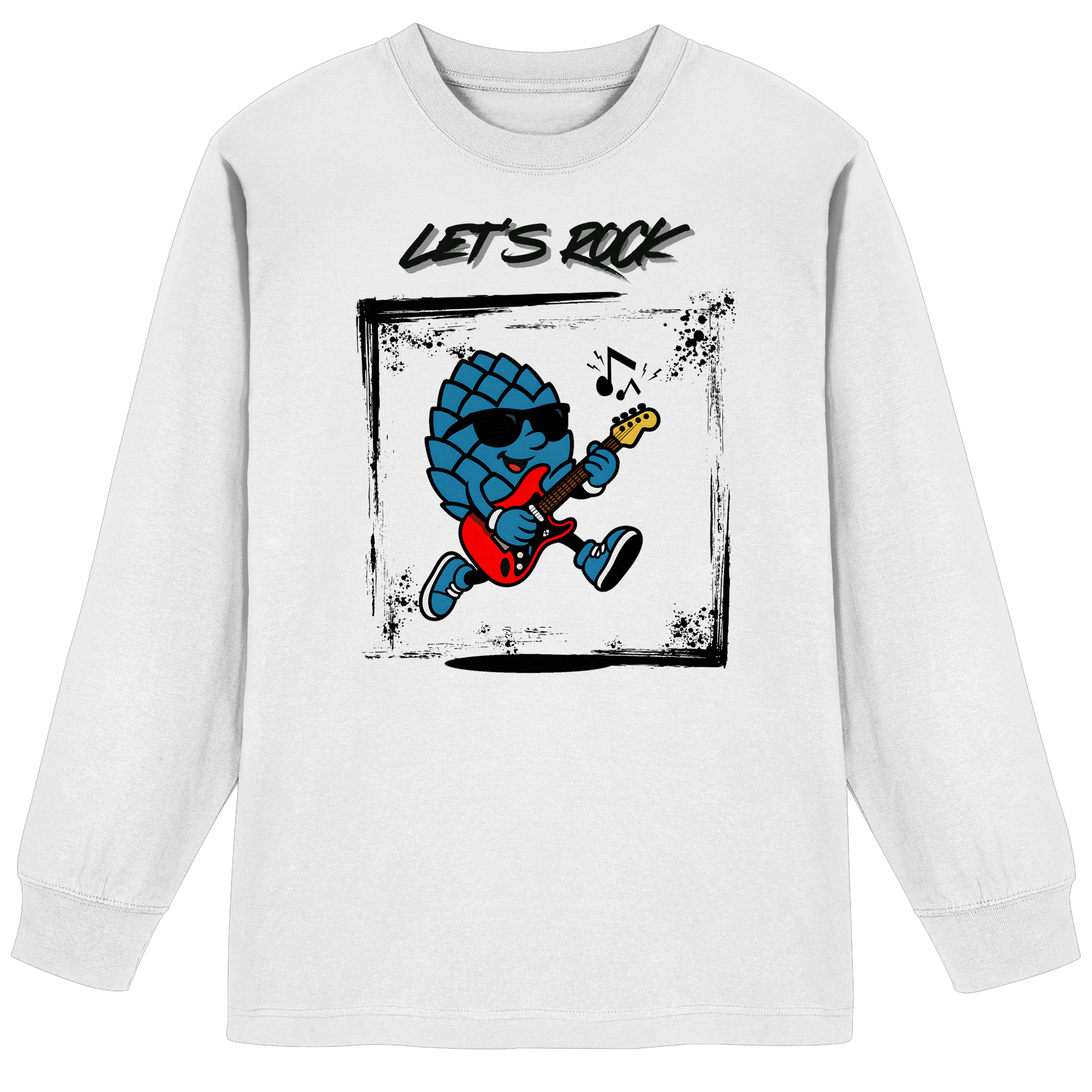 Lets Rock Zirbi - Organic Heavy Oversized Longsleeve T-Shirt