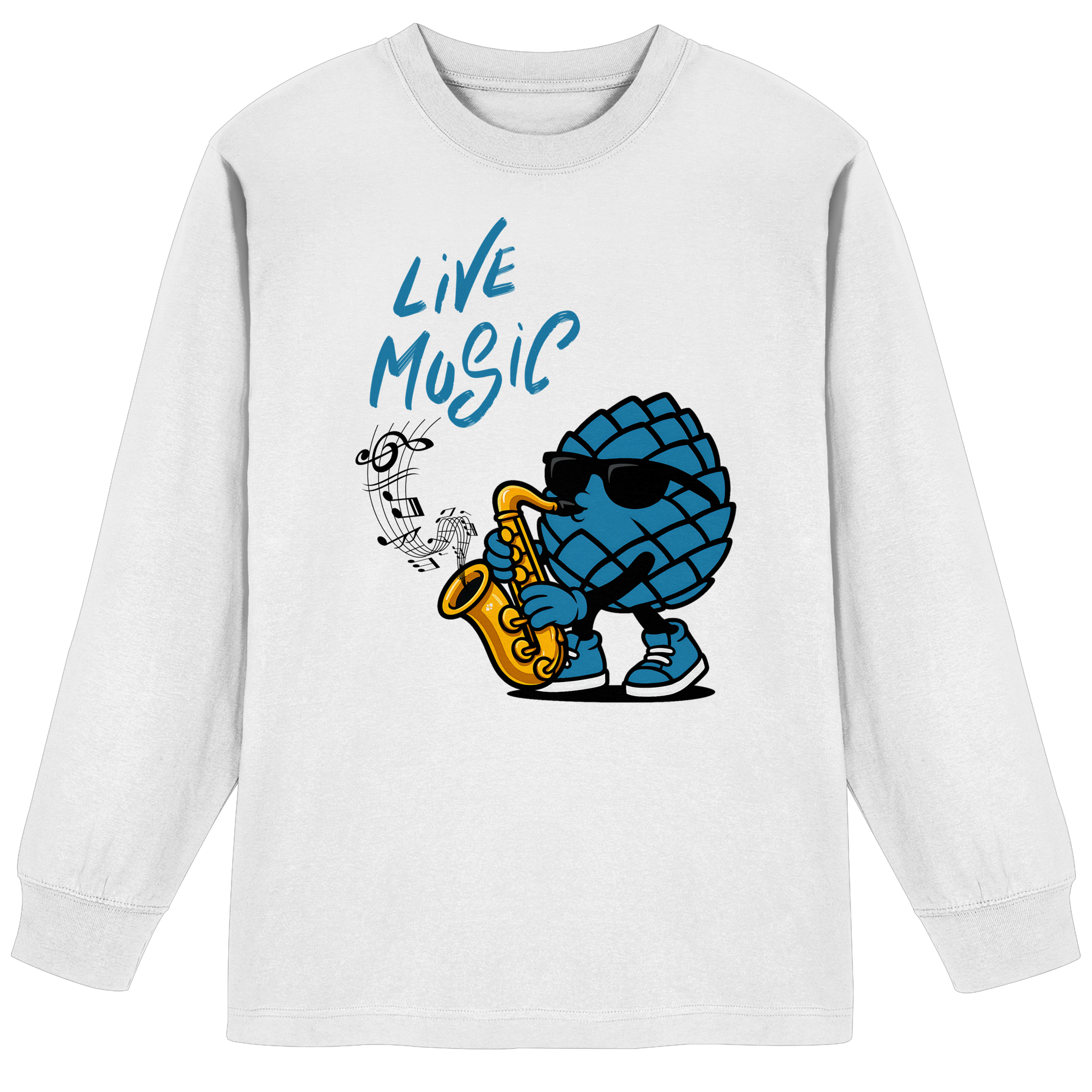 Jazz Zirbi - Organic Heavy Oversized Longsleeve T-Shirt