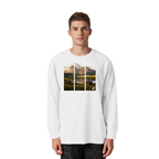 Mountainview - Organic Heavy Oversized Longsleeve T-Shirt