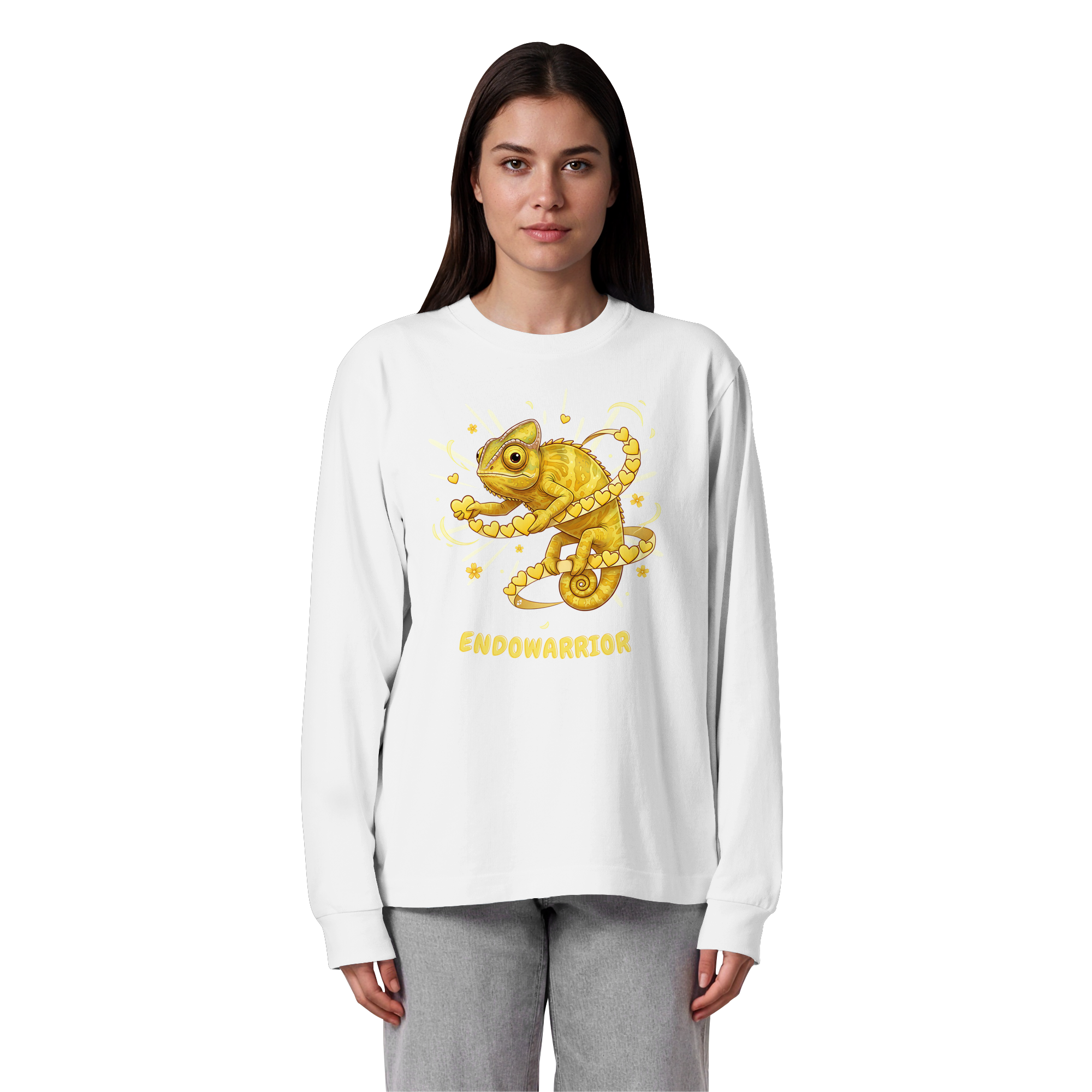 Endowarrior - Organic Heavy Oversized Longsleeve T-Shirt