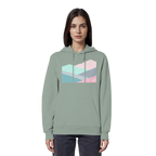 Pastell Mountain - Organic Hoodie