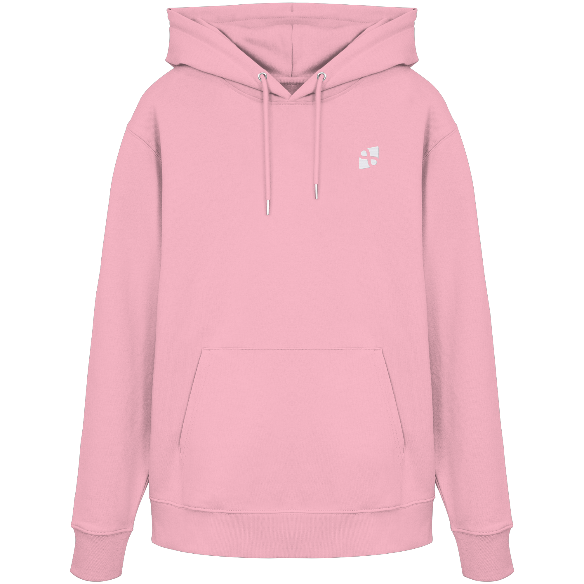 WTF - "Wear The Fair" Print mit besticktem Emblem - Organic Hoodie