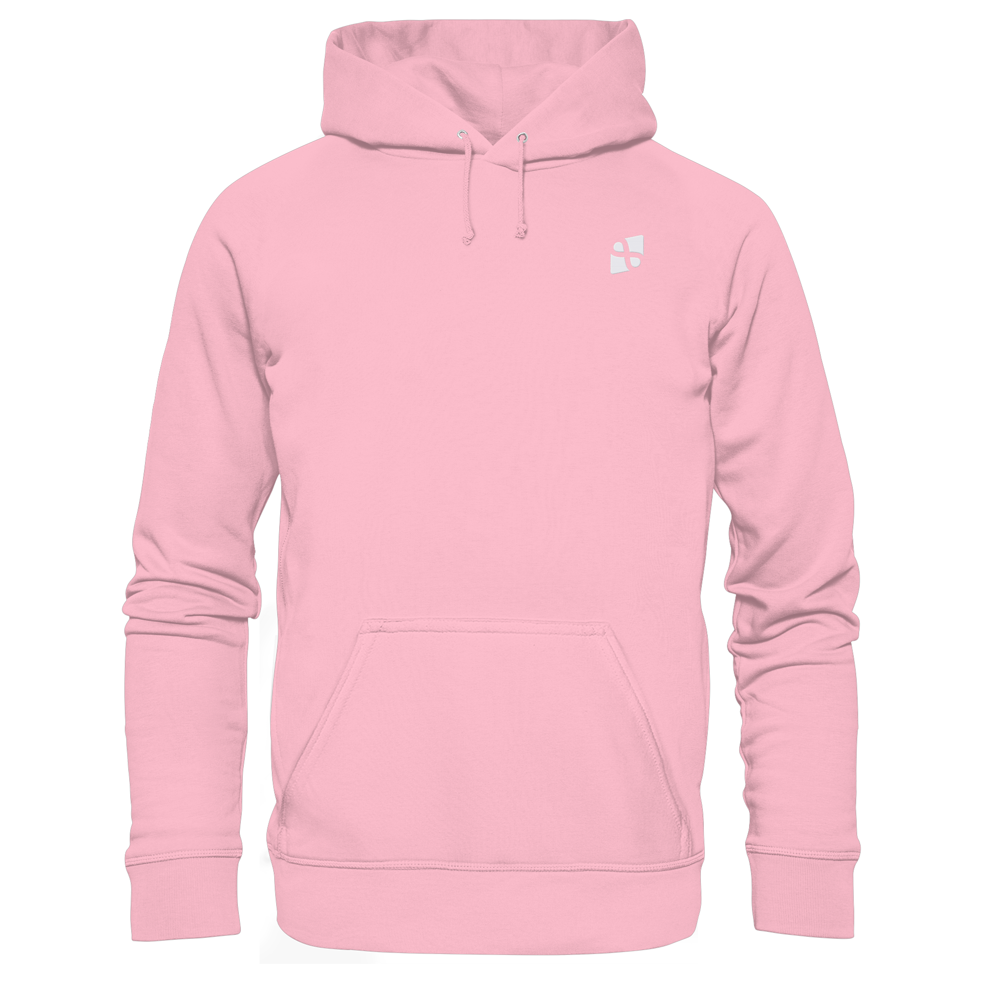 Tannenhäher mit Zirbelnuss + Emblem Stick - Organic Hoodie