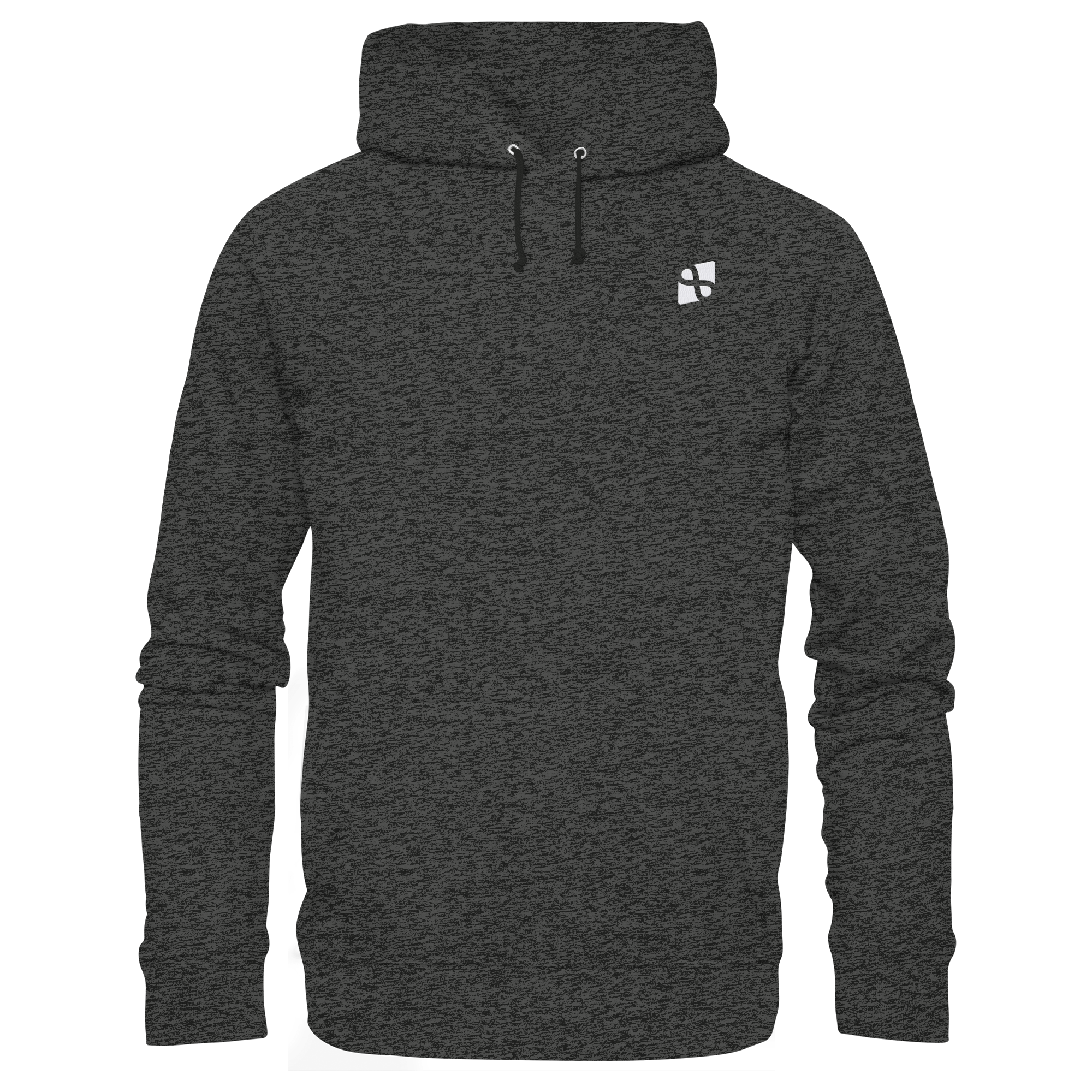 Tannenhäher mit Zirbelnuss + Emblem Stick - Organic Hoodie