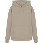 Tannenhäher mit Zirbelnuss + Emblem Stick - Organic Hoodie
