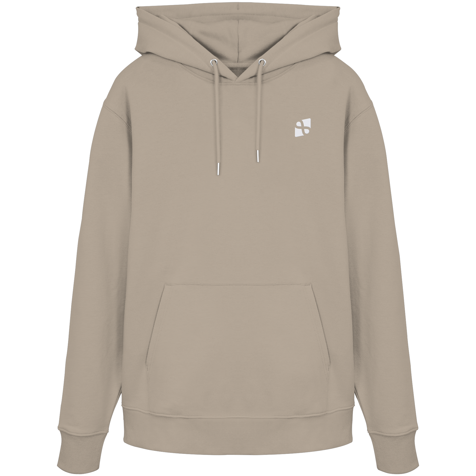Tannenhäher mit Zirbelnuss + Emblem Stick - Organic Hoodie
